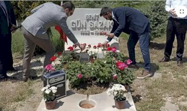 Eskişehir'de Gün Sazak unutulmadı