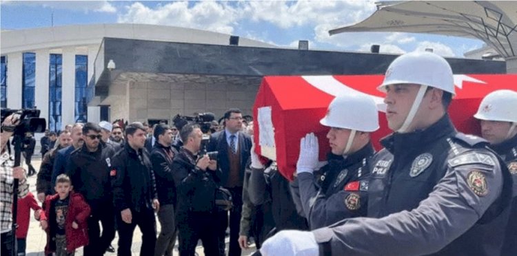 Şehit polis memuru son yolculuğuna uğurlandı! Bahçeli törene katıldı