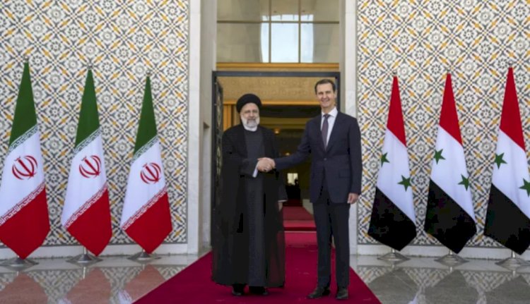 İç savaştan sonra ilk: İran Cumhurbaşkanı Reisi, Şam'da Esad ile bir araya geldi