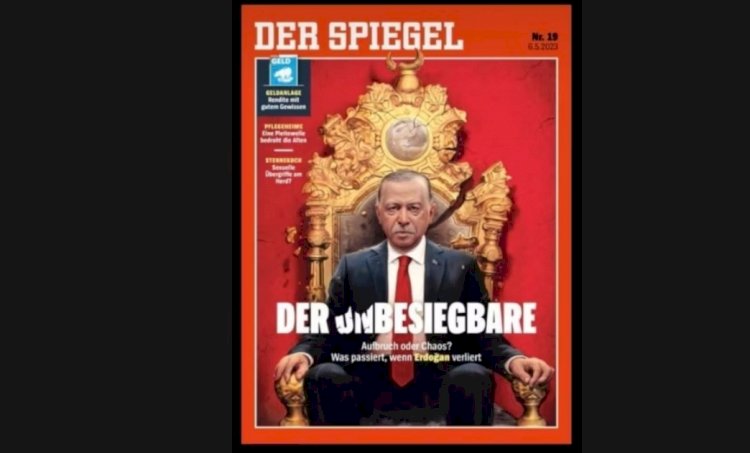 Der Spiegel Dergisinde Erdoğan Fotoğraflı Kapak