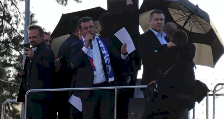 İmamoğlu'nun Erzurum'daki mitinginde çıkan olaylara ilişkin kim ne dedi?