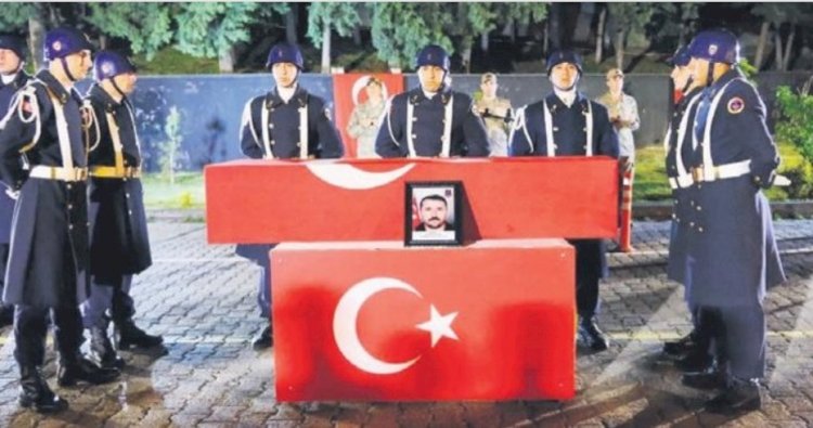 Şehit güvenlik korucusu toprağa verildi