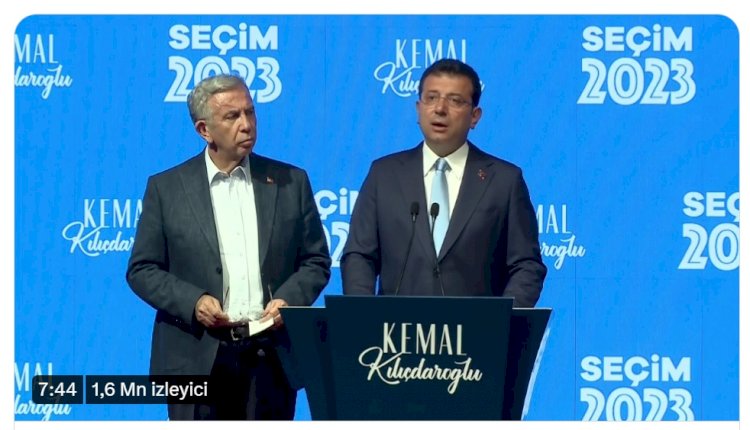Son dakika! İmamoğlu ve Yavaş son verileri açıkladı: Seyiri önde takip ediyoruz