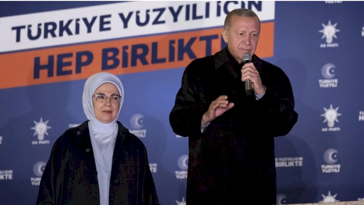Erdoğan: Kesin olmamakla birlikte açık ara öndeyiz