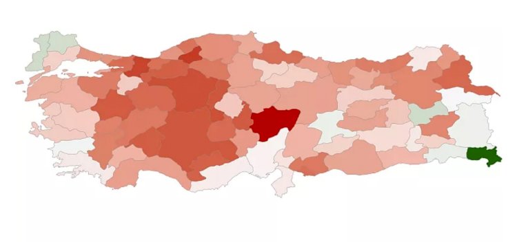 14 Mayıs'ta Erdoğan’ın oy oranı 2018’e göre 81 ilin 73’ünde düştü: En çok düşen iller hangisi?