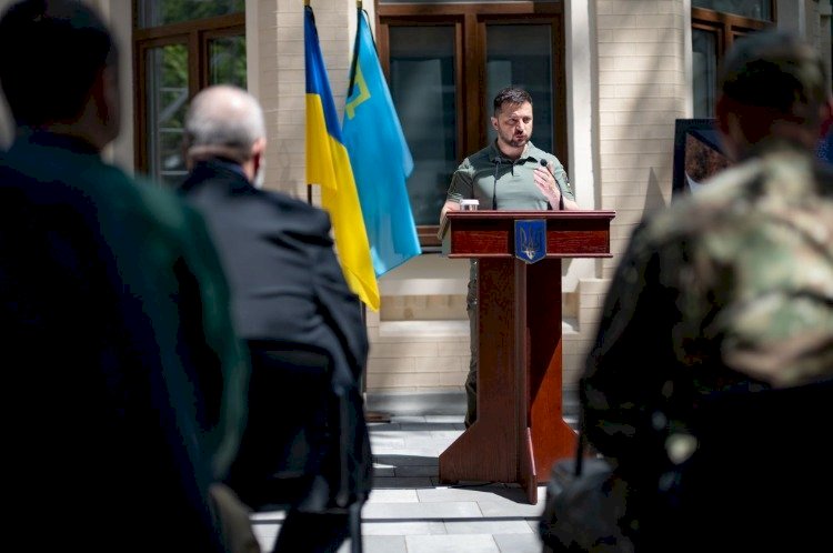 Ukrayna Cumhurbaşkanı Zelenskıy, 18 Mayıs'ta Kırım Tatarlarıyla buluştu
