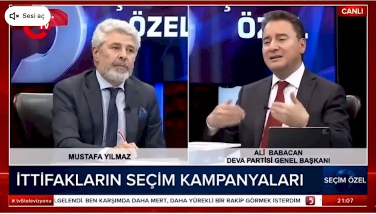 Ali Babacan'dan çok konuşulacak Cumhur İttifakı çıkışı: Beraber çalışmaya hazırız