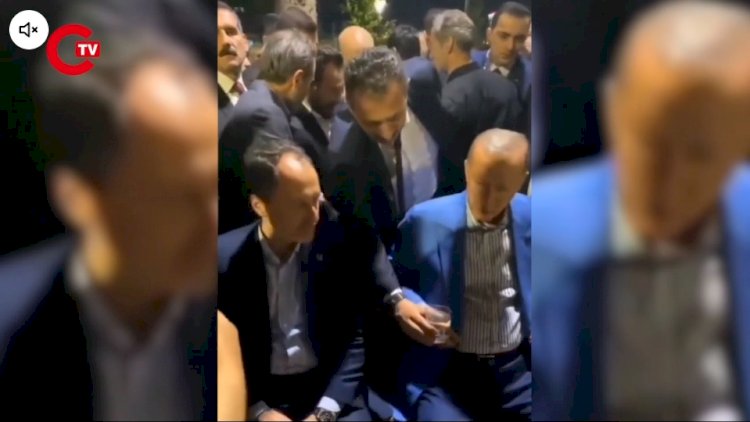 Görüntüler sosyal medyada gündem oldu: Erdoğan'ın su endişesi...