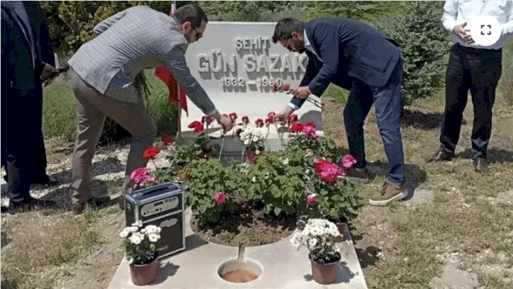 Eskişehir'de Gün Sazak unutulmadı