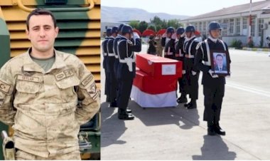 Şehit uzman çavuşun cenazesi memleketine uğurlandı