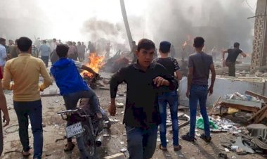 Rus jetlerinden İdlib'de sebze haline hava saldırısı: 9 sivil öldü, 30 sivil yaralandı
