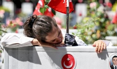 40 gün önce oğlu şehit olmuştu… ‘Onsuz geçirdiğim ilk bayram’