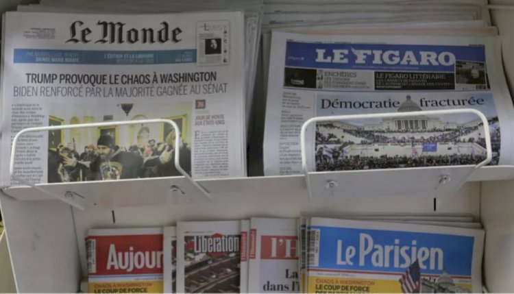Fransa, Rusya'yı büyük medya kuruluşlarının ikizini yaratarak dezenformasyon yapmakla suçladı