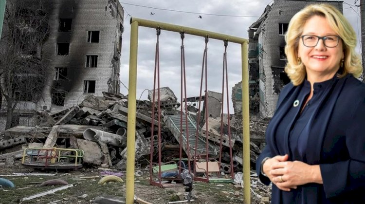 Alman bakandan ‘Ukrayna’nın yeniden inşası’ çıkışı: Yıkımın faturasını Putin ödemeli