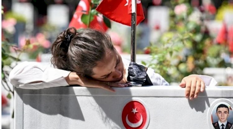 40 gün önce oğlu şehit olmuştu… ‘Onsuz geçirdiğim ilk bayram’