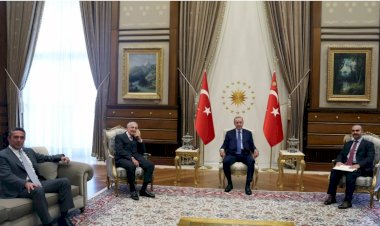 Erdoğan, Rahmi Koç ve Ali Koç ile görüştü