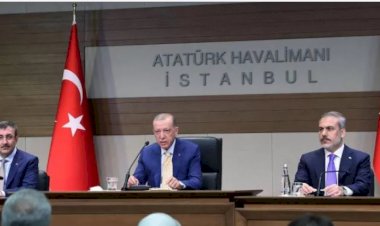 Erdoğan, NATO zirvesi öncesi konuştu: Türkiye'nin AB'de önünü açın, biz de İsveç'in önünü açalım