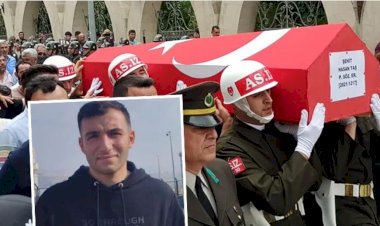 Kahramanmaraş'ta Şehit Piyade Sözleşmeli Er Hasan Taş'a son veda
