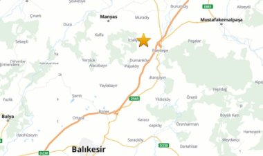 Balıkesir'de korkutan deprem