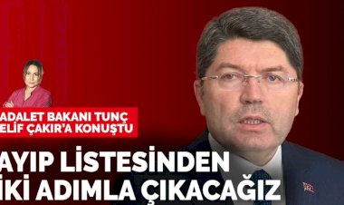 Bakan Tunç: “Hem yasal düzenlemeleri yaptık hem de adli takibi artırdık”