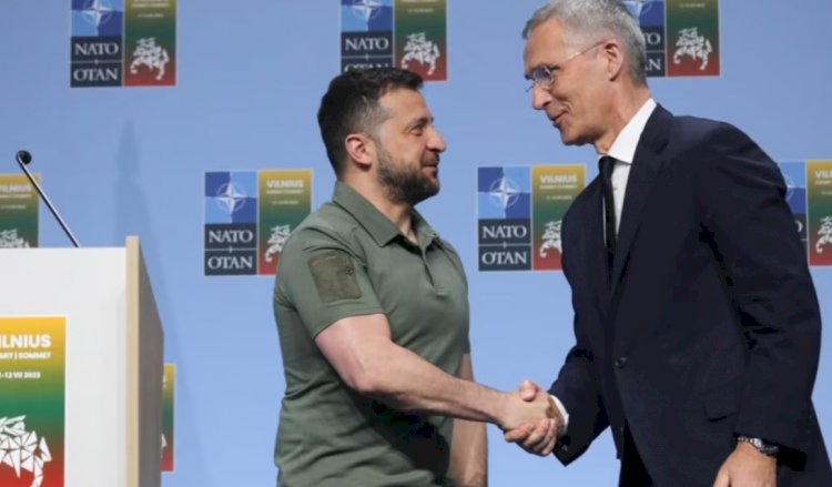 Zelenski: "Savaş devam ettiği sürece NATO’ya üye olamayacağımızı biliyoruz"