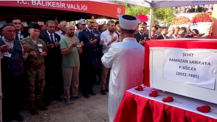 Şehitler son yolculuğuna uğurlandı