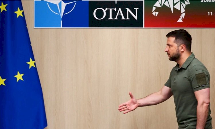 NATO zirvesinde Zelenski’ye ABD ve İngiltere’den “minnettar ol” eleştirisi