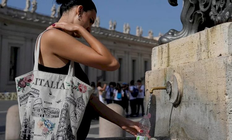 Sıcaklık rekoru kırılan İtalya'da 16 şehir için kırmızı alarm verildi