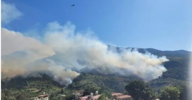 Hatay'da iki mahalle için orman yangını nedeniyle tedbir amaçlı tahliye kararı verildi