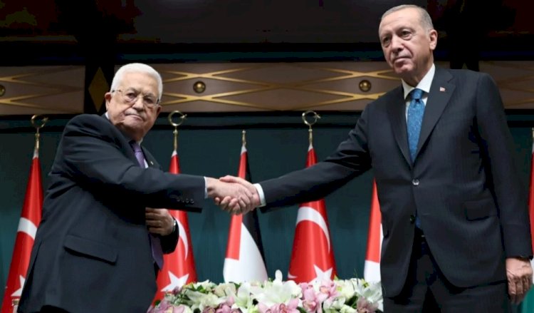 Erdoğan ile Abbas görüştü: Kalıcı barışın tek yolu iki devletli çözümdür