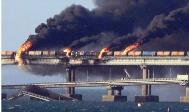 Ukrayna Güvenlik Servisi: Kerç Köprüsü'nü patlatmak için 21 ton heksojen kullanıldı
