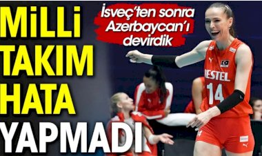 Milli Takım 2'de 2 yaptı. Azerbaycan'ı da devirdik