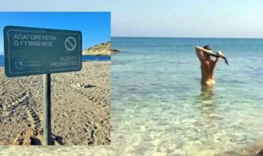 Çıplaklık yasaklandı, nudistler ayaklandı! Adada soyunup eylem yaptılar