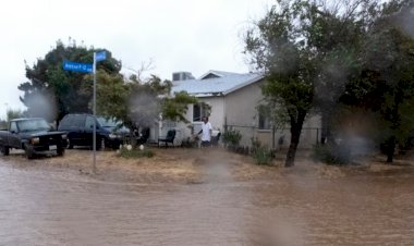 Güney California'yı hem tropik fırtına Hilary hem deprem vurdu