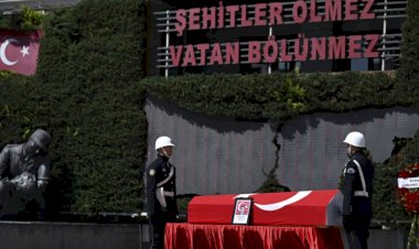 Hakan Telli için İstanbul Emniyet Müdürlüğü'nde tören