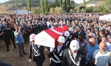 Şehit Polis Memuru Hakan Telli Son Yolculuğuna Uğurlandı
