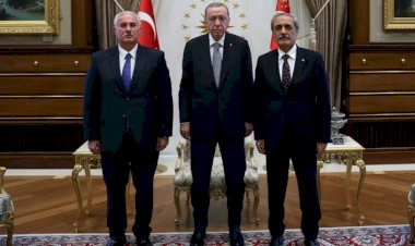 Erdoğan Yargıtay Başkanı Akarca ve Başsavcısı Şahin ile görüştü