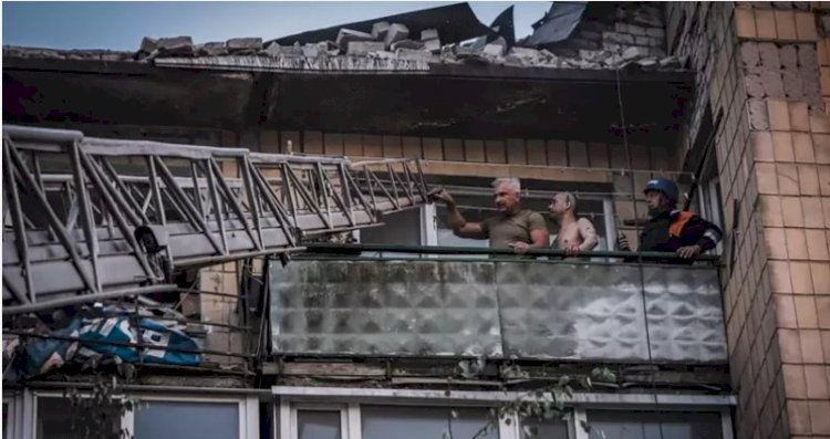 Ukrayna'nın doğusuna gerçekleştirilen Rus füze saldırısında beş kişi öldü