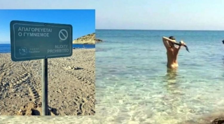 Çıplaklık yasaklandı, nudistler ayaklandı! Adada soyunup eylem yaptılar