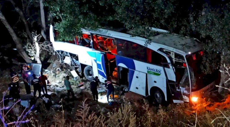 Yozgat'ta yolcu otobüsü kaza yaptı: 12 ölü