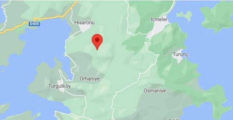 Marmaris'te 4,1 büyüklüğünde deprem