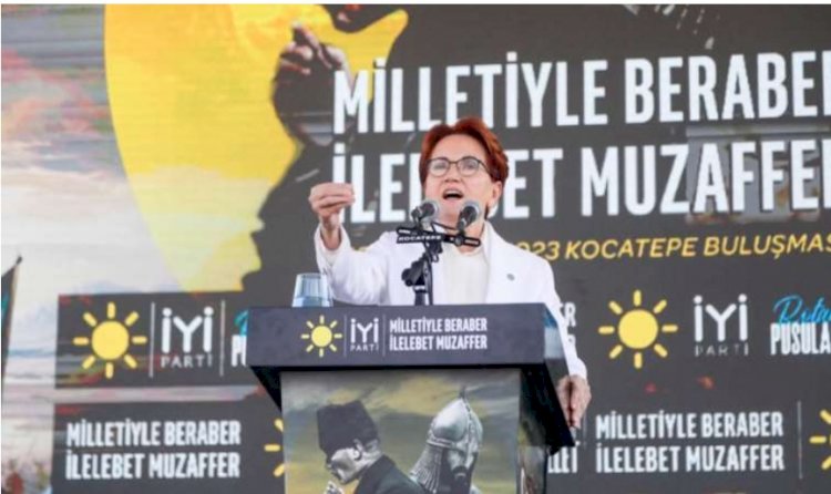 İYİ Parti lideri Meral Akşener yine yaptı yapacağını… 