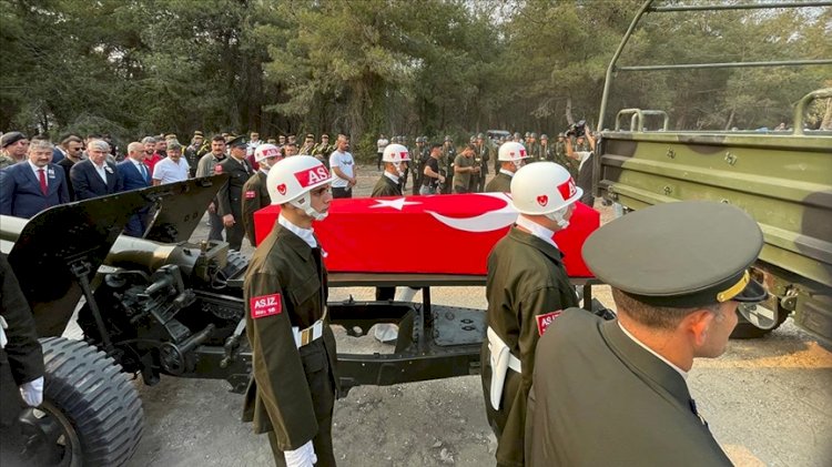 Şehit uzman çavuş, son yolculuğuna uğurlandı
