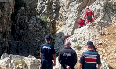 Mersin'de Morca Düdeni mağarasında mahsur kalan Amerikalı bilimciyi kurtarma operasyonu sürüyor