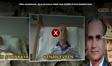 Kenan Evren ile Tahsin Şahinkaya'nın müebbet hapis cezalarının yüzlerine okunduğu anlar