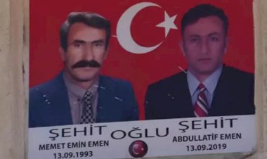 Mardin'de yirmi altı yıl arayla aynı günde, aynı yaşta şehit olan baba ve oğlu anıldı