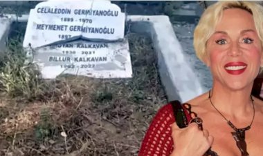 Ünlü oyuncunun mezarını görenler şok oldu! 9 ay önce vefat etmişti...