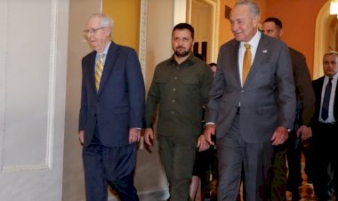Cumhuriyetçiler Ukrayna'ya para akışını sorgularken Zelenski Washington'da güçlü destek arıyor