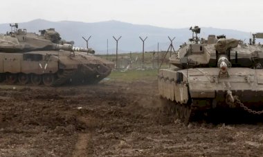 İsrail Golan Tepeleri'nden Suriye'yi vurdu