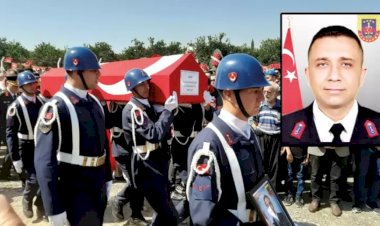 Şehit astsubay uğurlandı